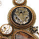 Заказать Колье -Steampunk "Only time". InnaLazarevaDesign. Ярмарка Мастеров. . Колье Фото №3