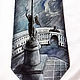 Silk tie "Saint-Petersburg". Ties. Kenaz silk (KENAZ). Online shopping on My Livemaster.  Фото №2