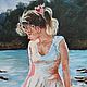 Sunny sea 2. Pictures. Irene's gallery. Oil paintings.. My Livemaster. Фото №5