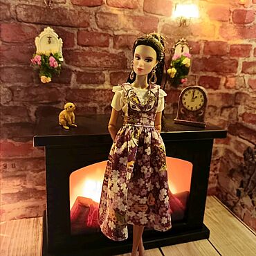 Куклы и игрушки ручной работы. Ярмарка Мастеров - ручная работа Сарафан. Handmade.