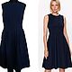 Винтаж: Платье итальянское, цвет Navy blue, Платья винтажные, Балаково,  Фото №1