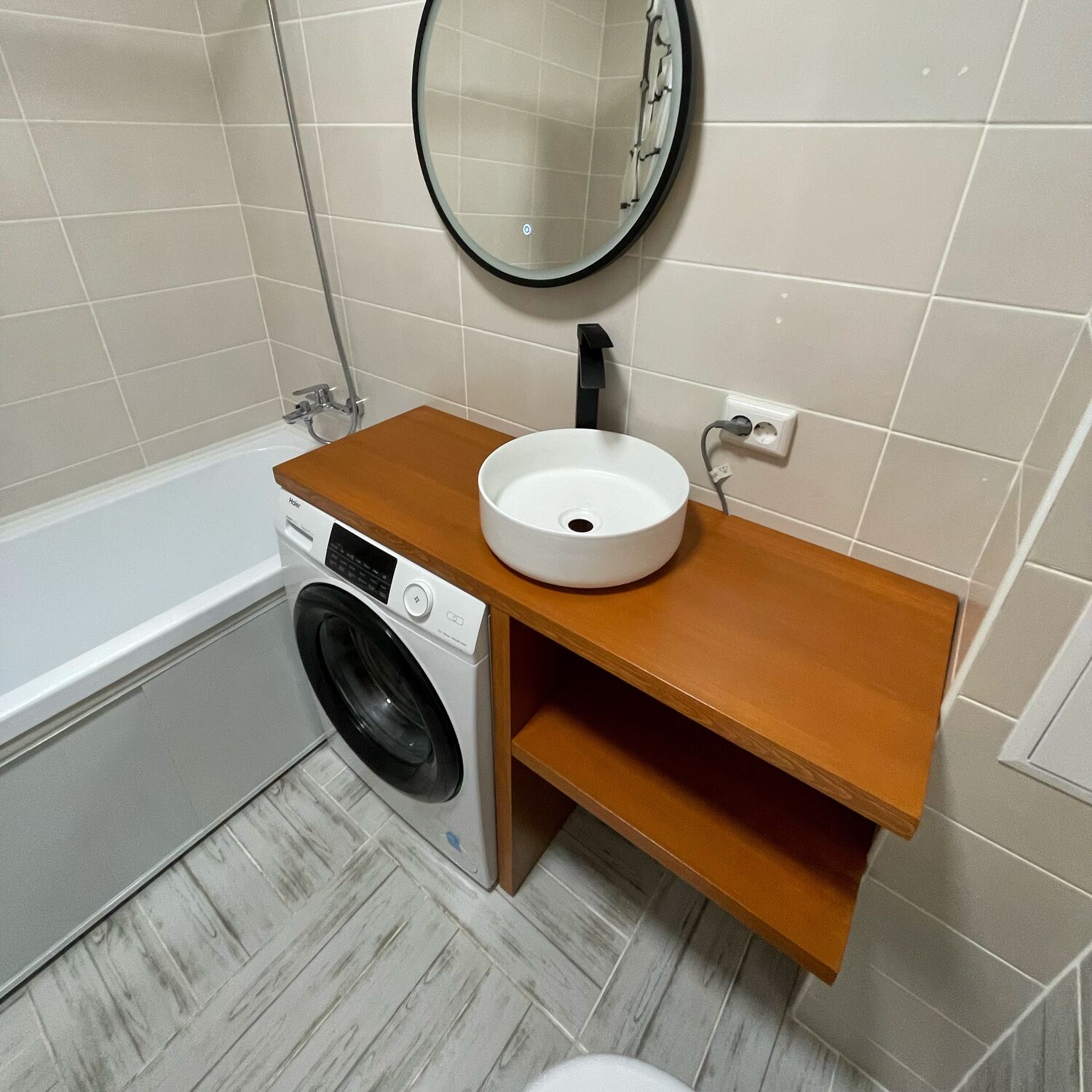 Тумба для ванной комнаты с раковиной orange классик f7 85tu3