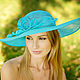 Заказать Шляпа Сиеста. Lagutina Millinery. Ярмарка Мастеров. . Шляпы Фото №3