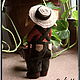 Figurine 'Donkey-Gardener'. Dolls. Julia. My Livemaster. Фото №6