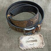 Аксессуары handmade. Livemaster - original item Stalker Leather Belt.. Handmade.