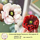 Order Set of silicone molds with ranunculus and eucalyptus. myfavoriteforms. Livemaster. . Form Фото №3