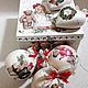 Christmas toys 'A Merry Christmas!'. Christmas decorations. IraStepArtDecoupage. My Livemaster. Фото №4