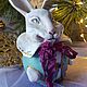  Christmas Tree Ball Rabbit with a Secret. symbol of the year. Christmas decorations. Malenkie radosti (bronven). Ярмарка Мастеров.  Фото №6