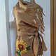 Felted vest 'Pantry of the sun', Vests, Yeisk,  Фото №1