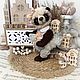 Тедди мишка — Коллекционная интерьерная игрушка ручной работы, teddy. Мишки Тедди. handmade_toys.lab | Добрые тедди. Ярмарка Мастеров.  Фото №14
