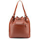 Women's leather bag 'Thelma' (terracotta). Shopper. Russian leather Guild. My Livemaster. Фото №4