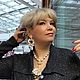 Заказать Позолоченные серьги "ЦВЕТЫ-26"- жемчуг, шпинель. Анна Лесникова ЗВЕЗДНЫЕ УКРАШЕНИЯ. Ярмарка Мастеров. . Серьги классические Фото №3