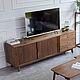 Заказать Тумба под ТВ из массива ореха. Мебель на заказ U.LOFT. Ярмарка Мастеров. . Тумбы Фото №3