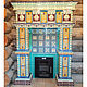 Банная печь в изразцовой облицовке Византия, Камины, Москва,  Фото №1