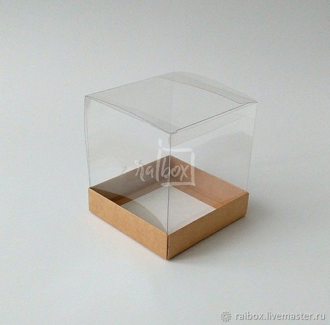 Прозрачные коробки из пластика