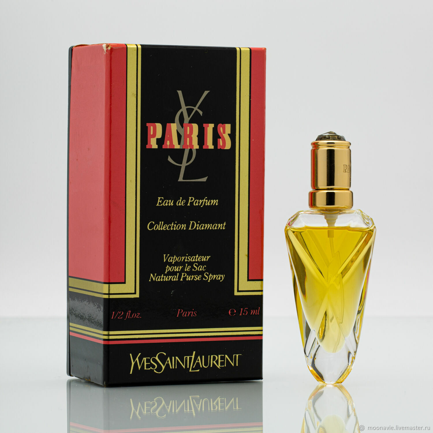 PARIS YVES SAINT LAURENT perfume water EDP 15 ml VINTAGE R663MCOM Vintage perfume St. Petersburg