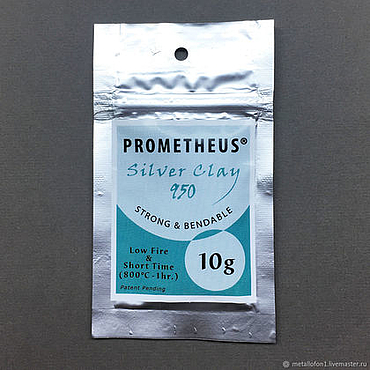 Серебряная глина "Prometheus 999" (25 гр.) – купить на Ярмарке Мастеров ...