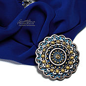 Украшения handmade. Livemaster - original item Pendant Brooch Thaw (550) (255) designer Jewelry. Handmade.