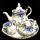Винтаж: Чайный сервиз.Royal Albert. Розы в лунном свете. Сервизы винтажные. TABLETOP. Ярмарка Мастеров.  Фото №4