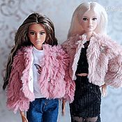 Куклы и игрушки handmade. Livemaster - original item Fur coat for Barbie. Handmade.