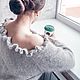 Джемпер Lace из пуха норки, Джемперы, Иркутск,  Фото №1