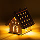The house is a New Year's lamp ('gold'), Christmas gifts, Moscow,  Фото №1