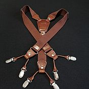 Аксессуары handmade. Livemaster - original item Suspenders men`s. Handmade.