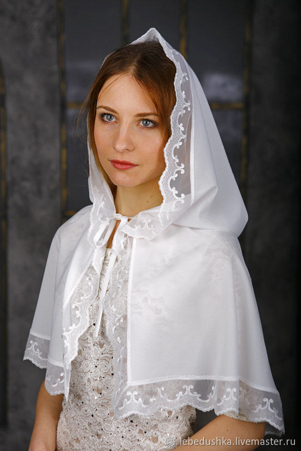Как завязать платок на венчание
