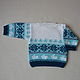 Order Knitted set with a Norwegian pattern. 4 children-baby. Livemaster. . Baby Clothing Sets Фото №3
