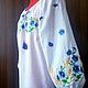 Women's embroidered blouse 'Summer spaces' ZHR2-212. Blouses. babushkin-komod. My Livemaster. Фото №6