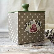 Для дома и интерьера handmade. Livemaster - original item Tea houses: Box for tea bags. Handmade.