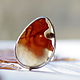Ring with agate 'Picture of autumn', silver. Rings. EdGems jewerly. Online shopping on My Livemaster.  Фото №2