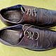 Винтаж: Мужские туфли на шнуровке, wingtip brogue. Обувь винтажная. Мода с секретом (moda-s-sekretom). Ярмарка Мастеров.  Фото №6