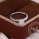 Золотое кольцо с бриллиантами 1.3 карата. Кольцо помолвочное. FROLOF JEWELRY. Ярмарка Мастеров.  Фото №7