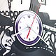 Wall Clock I love to sew. Vinyl Clocks. Vinyl Time. Online shopping on My Livemaster.  Фото №2