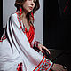 Абайя+топ+брюки. Шелк Армани. Костюмы. Abaya-altay. Ярмарка Мастеров.  Фото №6
