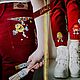 Jeans with M&M's print painting clothes Drawings on jeans. Jeans. nataliadenimart. My Livemaster. Фото №6