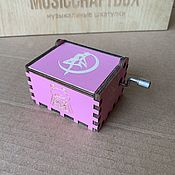 Подарки к праздникам handmade. Livemaster - original item Pink music box Sailor Moon. Handmade.