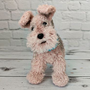 Куклы и игрушки ручной работы. Ярмарка Мастеров - ручная работа Щенок эрдельтерьер Рэсси. Handmade.