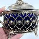Сахарница Серебро и Стекло 19 век Франция / 1904252. Сахарницы. Phoenix Antique • Феникс Антик. Ярмарка Мастеров.  Фото №12