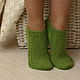 Short slim woolen socks 'Apple', Socks, Moscow,  Фото №1