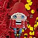 Игрушка на ёлку "Щелкунчик". Елочные игрушки. Igrushki-na-elku-1. Интернет-магазин Ярмарка Мастеров.  Фото №2