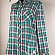 Винтаж: 48+- Рубашка женская трекинговая SCHOFFEL. Рубашки винтажные. VINTAGE (Светлана). Ярмарка Мастеров.  Фото №7