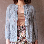 Джемпер-блуза из кид-мохера с шелком и люрексом