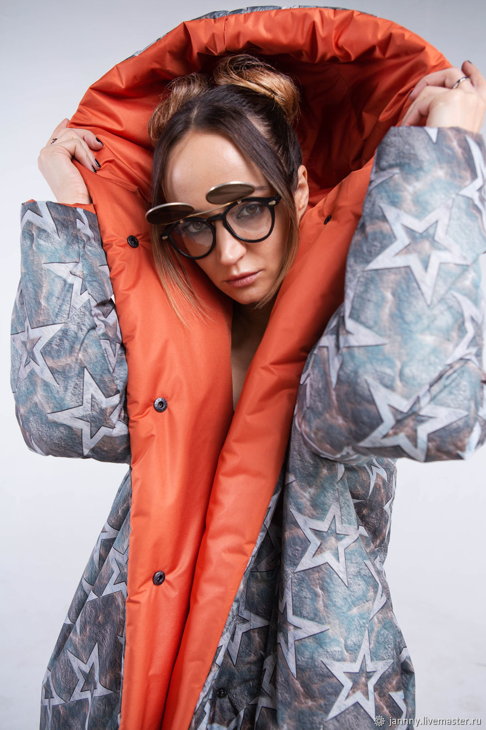 Double-sided down jacket ' Stargazer', Down jackets, Moscow,  Фото №1