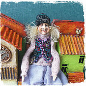 Куклы и игрушки ручной работы. Ярмарка Мастеров - ручная работа interernaya muñeca: Municipal de ángel. Handmade.
