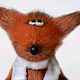 Лиса Марта. Амигуруми куклы и игрушки. Пушистые подарки (pushistiki.toys). Ярмарка Мастеров.  Фото №5
