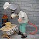 Toy crochet. The Baker Mouse. Stuffed Toys. home zoo (almaz63). My Livemaster. Фото №5