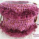 Warmer for a Cup 'Burgundy and gold' and a Cup for choice. Covers for tableware. Knitted cozy. My Livemaster. Фото №6