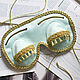 Máscara para dormir de la película Desayuno en Tiffany'. Sleep masks. good morning. Ярмарка Мастеров.  Фото №6